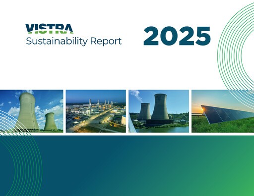 Thumbnail Vistra Sustainability Report 2025