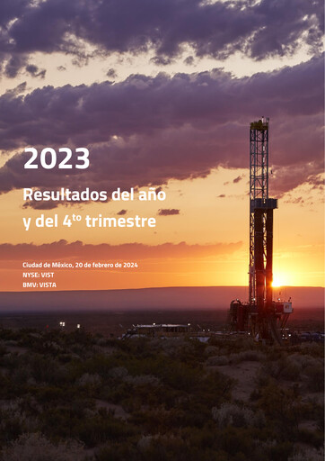 Thumbnail Vista Energy Quarterly Report 2023-q4