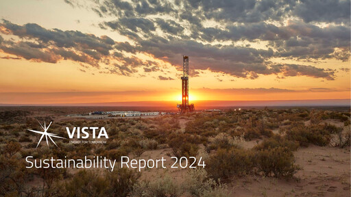 Thumbnail Vista Energy Sustainability Report 2024