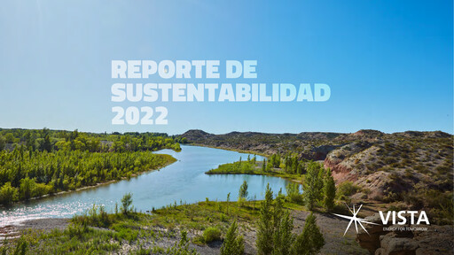 Thumbnail Vista Oil & Gas Sustainability Report 2022