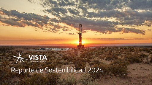 Thumbnail Vista Oil & Gas Sustainability Report 2024