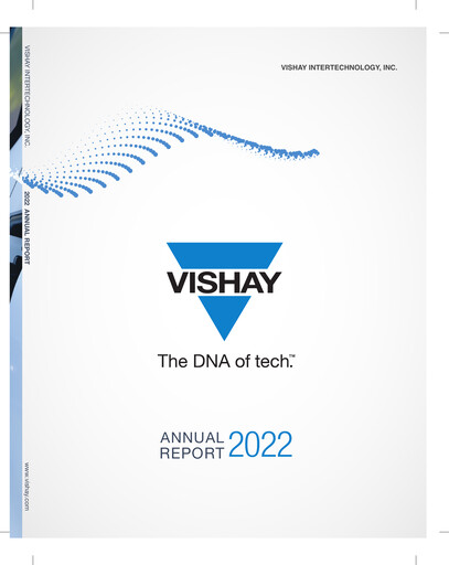 Thumbnail Vishay Intertechnology
 Annual Report 2022