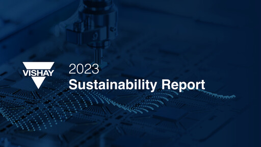 Vorschaubild Vishay Intertechnology
 Nachhaltigkeitsbericht 2023