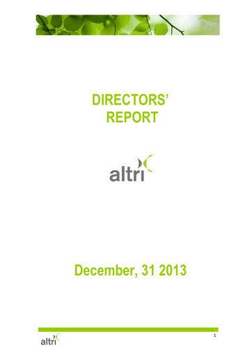 Thumbnail Altri Financial Statement 2013