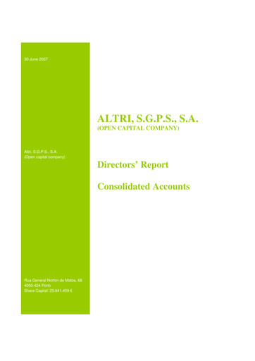 Thumbnail Altri Half-year Report 2007-h1