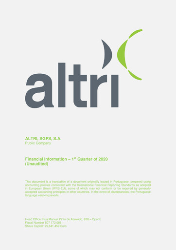 Thumbnail Altri Quarterly Report 2020-q1