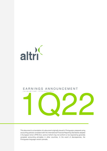 Thumbnail Altri Quarterly Report 2022-q1