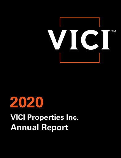 Thumbnail VICI Properties
 Annual Report 2020