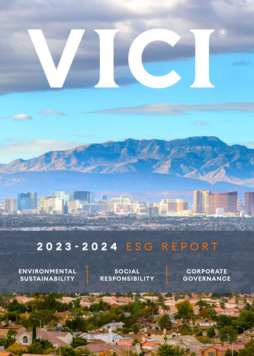 Miniature VICI Properties
 Rapport ESG 2023-2024