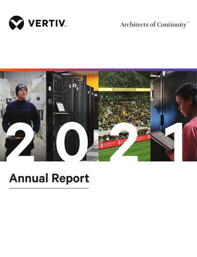 Miniature Vertiv Holdings
 Rapport annuel 2021