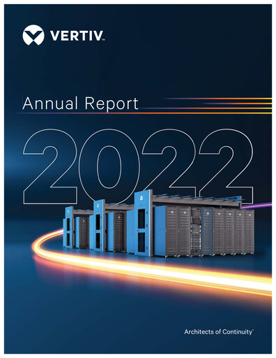 Miniature Vertiv Holdings
 Rapport annuel 2022