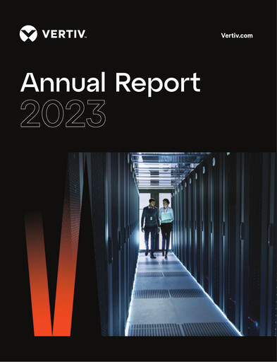 Miniature Vertiv Holdings
 Rapport annuel 2023