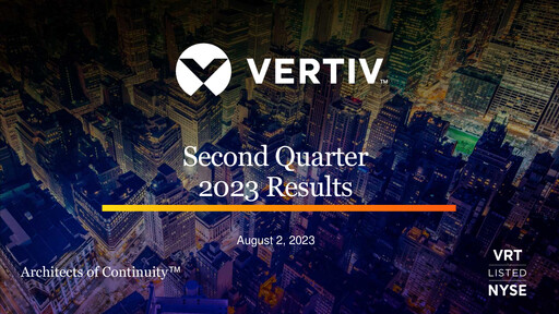 Vorschaubild Vertiv Holdings
 Quartalsbericht 2023-q2