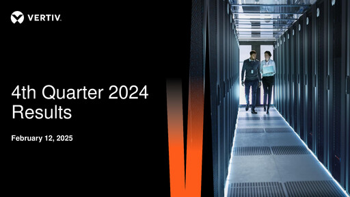 Miniature Vertiv Holdings
 Rapport trimestriel 2024-q4