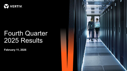 Vorschaubild Vertiv Holdings
 Quartalsbericht 2025-q4