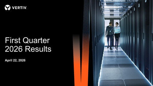 Vorschaubild Vertiv Holdings
 Quartalsbericht 2026-q1
