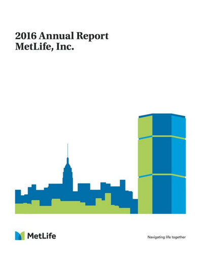 Thumbnail MetLife Annual Report 2016