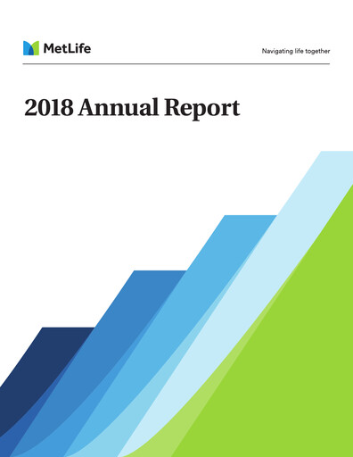 Thumbnail MetLife Annual Report 2018