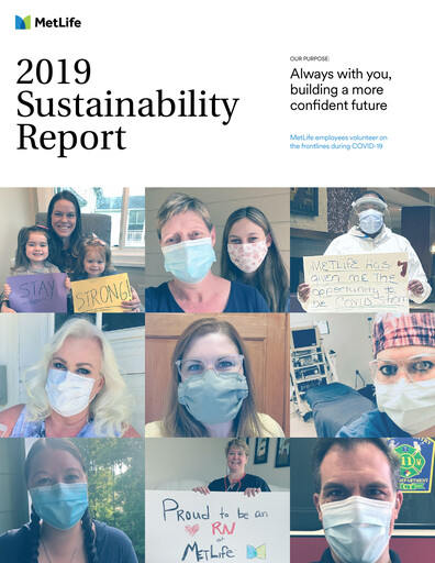 Thumbnail MetLife Sustainability Report 2019