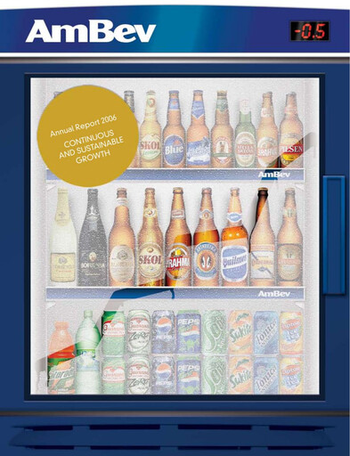 Thumbnail Ambev Annual Report 2006
