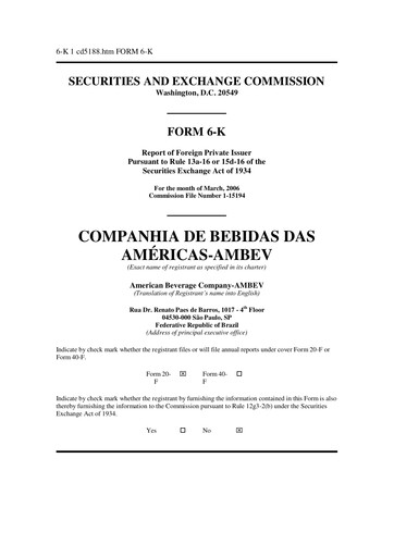 Thumbnail Ambev Quarterly Report 2005-q4