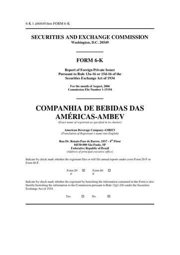 Thumbnail Ambev Quarterly Report 2006-q2