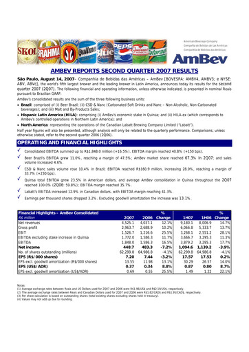 Thumbnail Ambev Quarterly Report 2007-q2