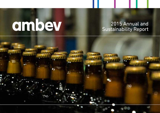 Thumbnail Ambev Sustainability Report 2015