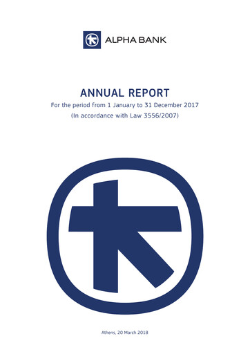 Thumbnail Alpha Services and Holdings Annual Report 2017