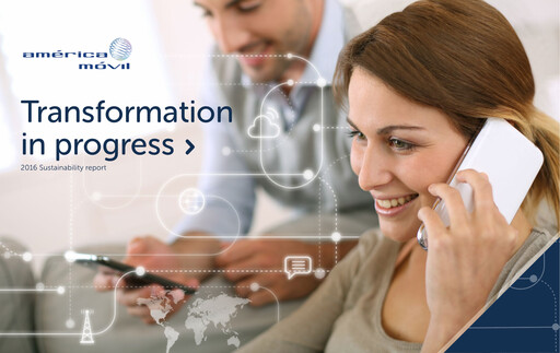 Thumbnail America Movil Sustainability Report 2016