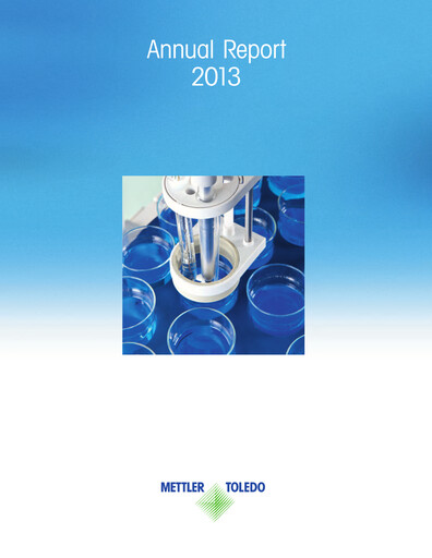 Thumbnail Mettler Toledo Annual Report 2013