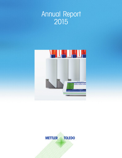 Thumbnail Mettler Toledo Annual Report 2015
