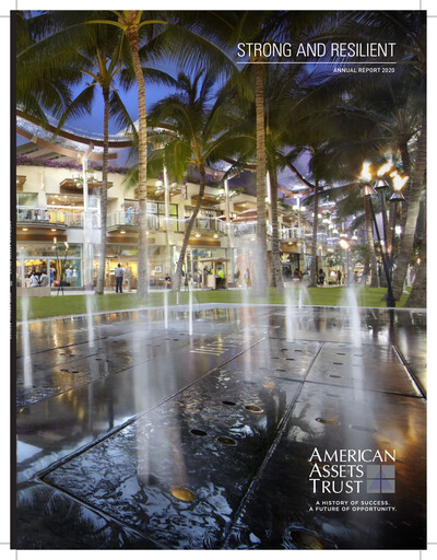 Thumbnail American Assets Trust
 Annual Report 2020