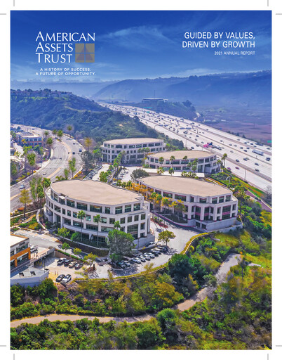 Thumbnail American Assets Trust
 Annual Report 2021