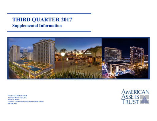 Thumbnail American Assets Trust
 Quarterly Report 2017-q3