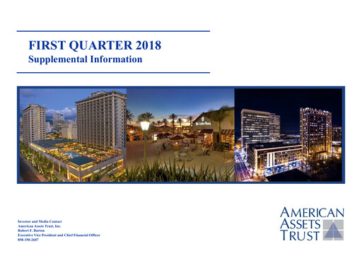 Thumbnail American Assets Trust
 Quarterly Report 2018-q1