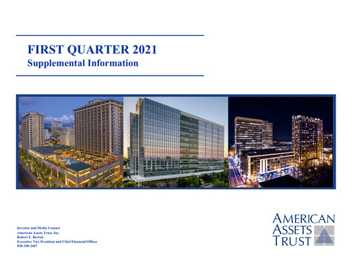 Thumbnail American Assets Trust
 Quarterly Report 2021-q1