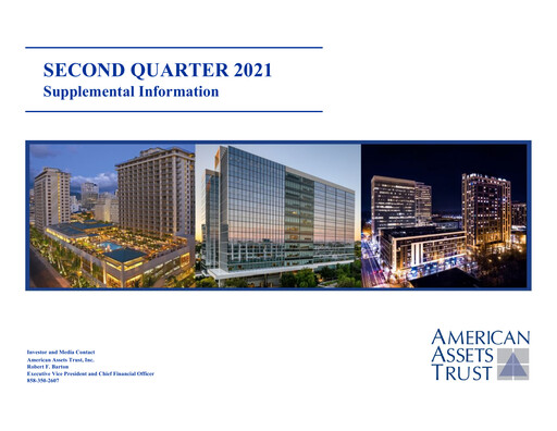 Thumbnail American Assets Trust
 Quarterly Report 2021-q2