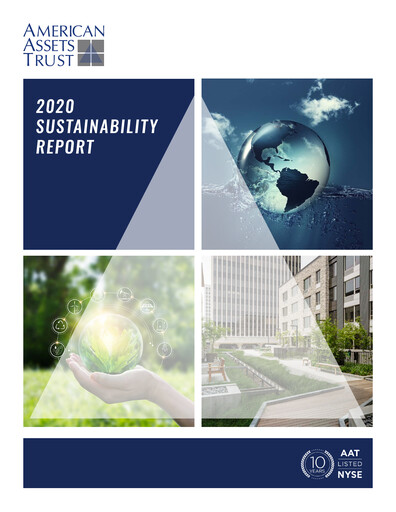 Thumbnail American Assets Trust
 Sustainability Report 2020