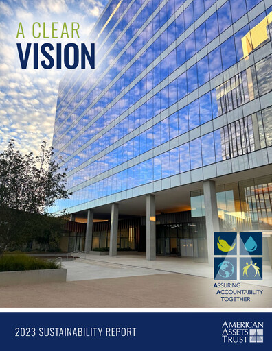 Thumbnail American Assets Trust
 Sustainability Report 2023