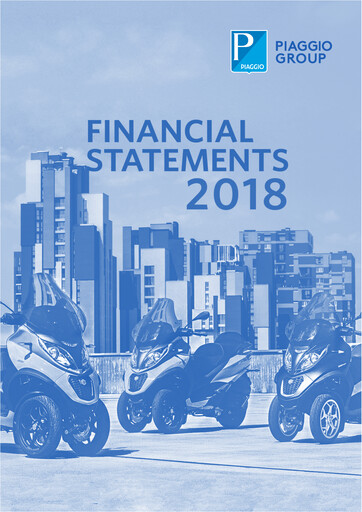 Thumbnail Piaggio Financial Statement 2018