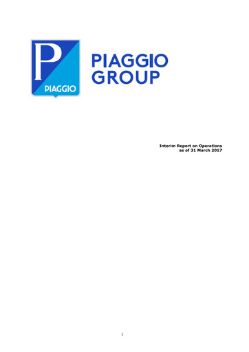 Thumbnail Piaggio Quarterly Report 2017-q1