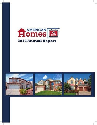 Thumbnail AMH (American Homes 4 Rent)
 Annual Report 2014