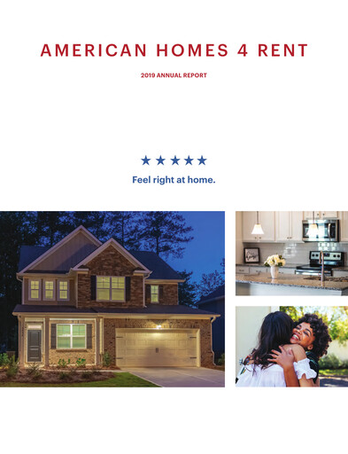 Thumbnail AMH (American Homes 4 Rent)
 Annual Report 2019