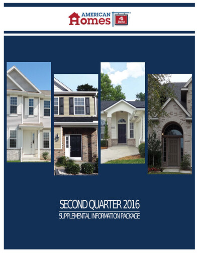 Thumbnail AMH (American Homes 4 Rent)
 Quarterly Report 2016-q2