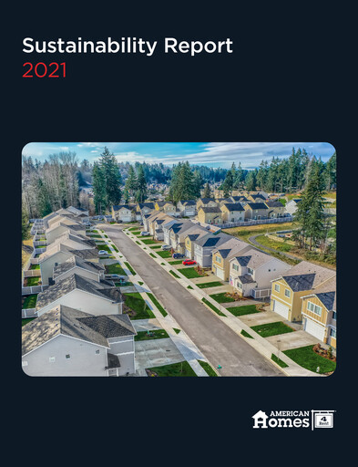 Thumbnail AMH (American Homes 4 Rent)
 Sustainability Report 2021