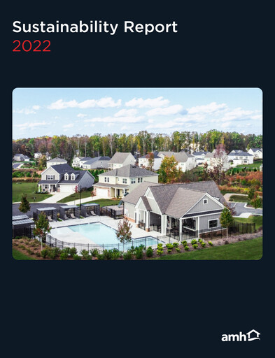 Thumbnail AMH (American Homes 4 Rent)
 Sustainability Report 2022