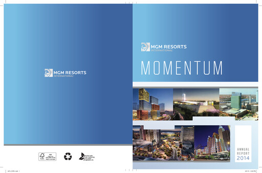 Thumbnail MGM Resorts

 Annual Report 2014