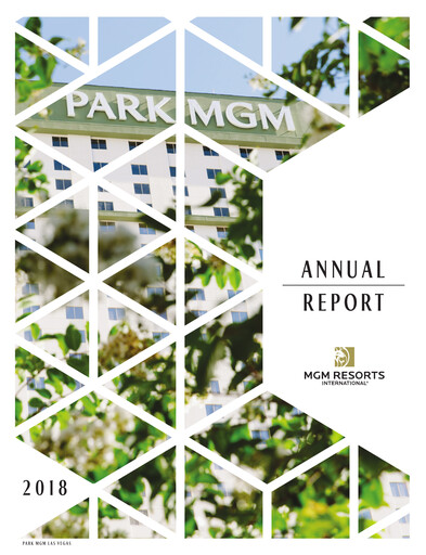 Thumbnail MGM Resorts

 Annual Report 2018