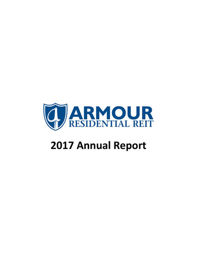 Thumbnail ARMOUR Residential REIT Annual Report 2017
